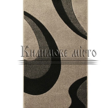 Synthetic runner carpet Friese Gold 7108 grey - высокое качество по лучшей цене в Украине.